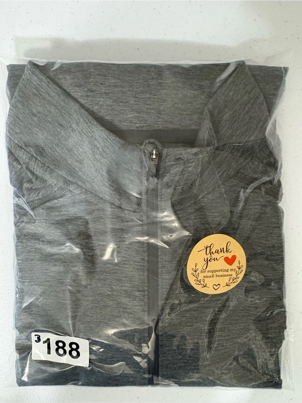 Reebok Men's Heather Gray Half-Zip Performance Top Size XL Athletic long sleeve